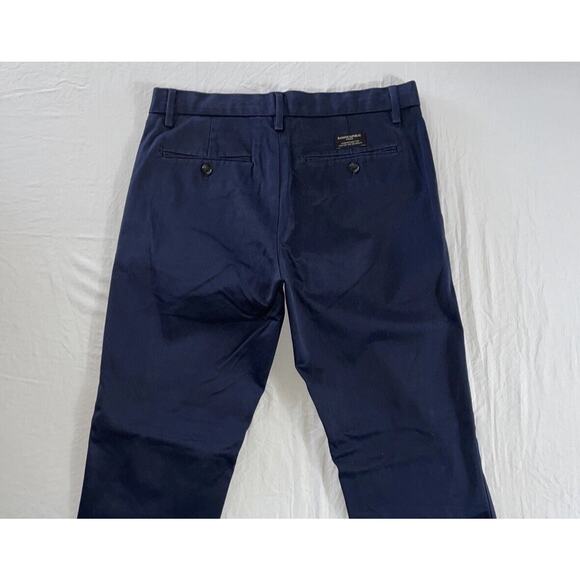Banana Republic Mason Athletic Taper Stretch Chino Pants. Navy, Men's 30X32. EUC - Picture 8 of 9